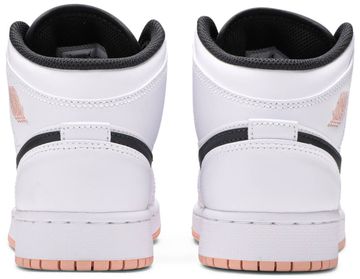 Foto do produto Tênis Air Jordan 1 Mid GS White Arctic Orange