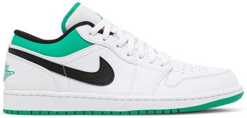 Foto do produto Tênis Air Jordan 1 Low White Lucky Green