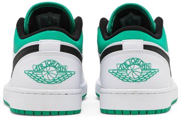 Foto do produto Tênis Air Jordan 1 Low White Lucky Green