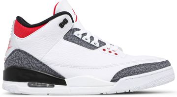 Foto do produto Tênis Air Jordan 3 Retro Denim SE Fire Red