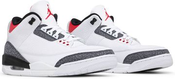 Foto do produto Tênis Air Jordan 3 Retro Denim SE Fire Red