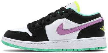 Foto do produto Tênis Air Jordan 1 Low GS White Violet Shock