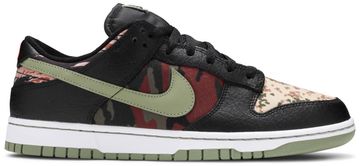 Foto do produto Tênis Nike Dunk Low SE Black Multi-Camo