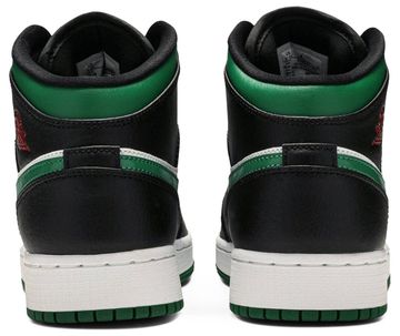 Foto do produto Tênis Air Jordan 1 Mid GS Black Pine Green