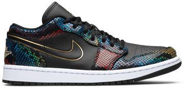 Foto do produto Tênis Air Jordan 1 Low Multi Snakeskin