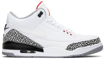 Foto do produto Tênis Air Jordan 3 Retro JTH White NRG White Cement