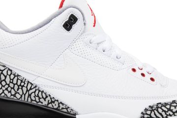 Foto do produto Tênis Air Jordan 3 Retro JTH White NRG White Cement