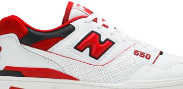 Foto do produto Tênis New Balance 550 White Team Red