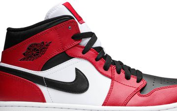 Foto do produto Tênis Air Jordan 1 Mid Chicago Black Toe