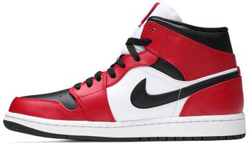Foto do produto Tênis Air Jordan 1 Mid Chicago Black Toe
