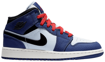 Foto do produto Tênis Air Jordan 1 Retro Mid SE Deep Royal Blue