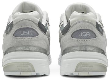 Foto do produto Tênis New Balance 992 White Silver