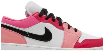 Foto do produto Tênis Air Jordan 1 Low GS White Pinksicle