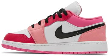 Foto do produto Tênis Air Jordan 1 Low GS White Pinksicle
