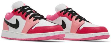 Foto do produto Tênis Air Jordan 1 Low GS White Pinksicle