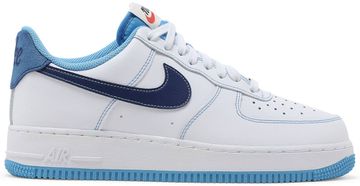 Foto do produto Tênis Nike Air Force 1 '07 First Use - White University Blue