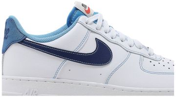 Foto do produto Tênis Nike Air Force 1 '07 First Use - White University Blue