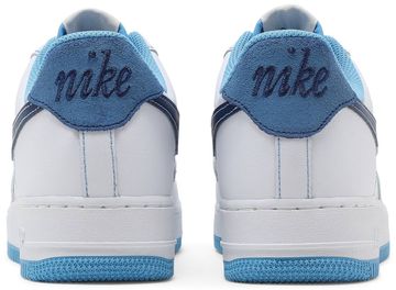 Foto do produto Tênis Nike Air Force 1 '07 First Use - White University Blue