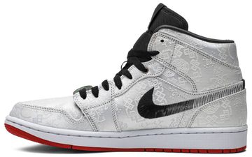 Foto do produto Tênis CLOT x Air Jordan 1 Mid Fearless