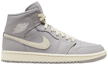 Foto do produto Tênis Air Jordan 1 Mid Grey Light Bone