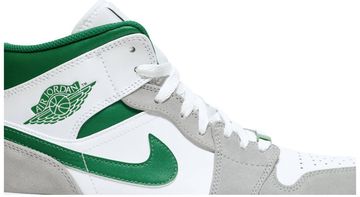 Foto do produto Tênis  Air Jordan 1 Mid SE Grey Pine Green
