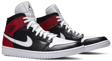 Foto do produto Tênis Air Jordan 1 Mid Noble Red