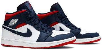Foto do produto Tênis Air Jordan 1 Mid SE Olympic