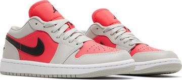 Foto do produto Tênis Air Jordan 1 Low Light Iron Ore Siren Red