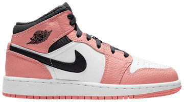 Foto do produto Tênis Air Jordan 1 Mid GS Pink Quartz