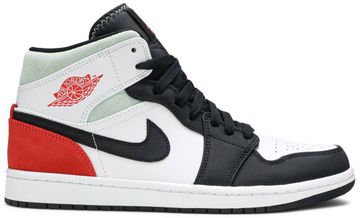 Foto do produto Tênis Air Jordan 1 Mid SE Red Black Toe