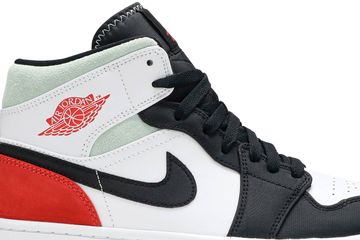 Foto do produto Tênis Air Jordan 1 Mid SE Red Black Toe