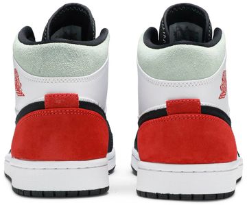 Foto do produto Tênis Air Jordan 1 Mid SE Red Black Toe