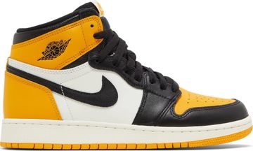 Foto do produto Tênis Air Jordan 1 Retro High OG Yellow Toe 