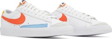 Foto do produto Tênis Nike Blazer Low 77 White Orange