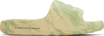 Foto do produto Chinelo Adidas Adilette 22 Slides Magic Lime Desert Sand