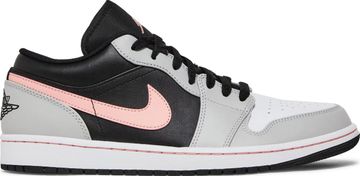 Foto do produto Tênis Air Jordan 1 Low Grey Fog Bleached Coral