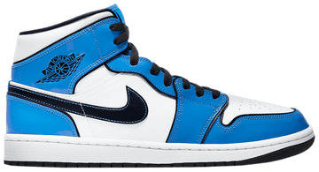 Foto do produto Tênis Air Jordan 1 Mid SE Signal Blue