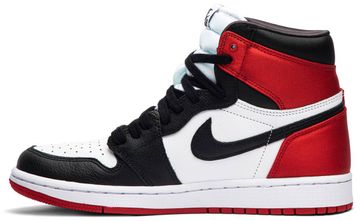 Foto do produto Tênis Air Jordan 1 Retro High Satin Black Toe