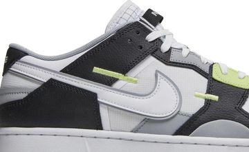 Foto do produto Tênis Nike Dunk Scrap Wolf Grey Light Lemon Twist