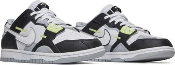 Foto do produto Tênis Nike Dunk Scrap Wolf Grey Light Lemon Twist