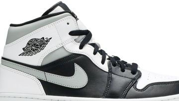 Foto do produto Tênis Air Jordan 1 Mid White Shadow
