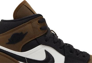 Foto do produto Tênis Air Jordan 1 Mid SE Olive Toe