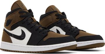 Foto do produto Tênis Air Jordan 1 Mid SE Olive Toe
