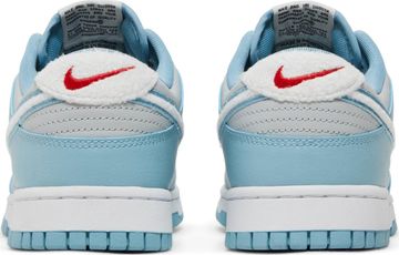 Foto do produto Tênis Nike Dunk Low Fleece Swoosh - Light Blue