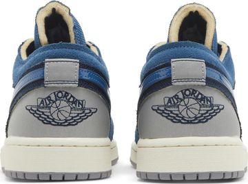Foto do produto Tênis Air Jordan 1 Low SE Craft Inside Out - Obsidian