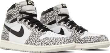 Foto do produto Tênis Air Jordan 1 Retro High OG White Cement