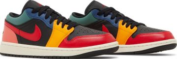 Foto do produto Tênis Air Jordan 1 Low SE Black Multi-Color