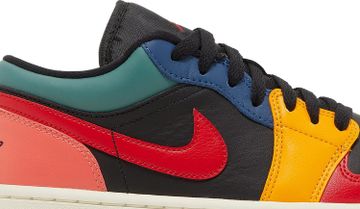 Foto do produto Tênis Air Jordan 1 Low SE Black Multi-Color