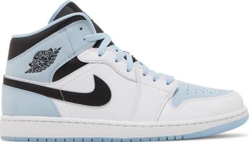 Foto do produto Tênis  Air Jordan 1 Mid SE White Ice Blue