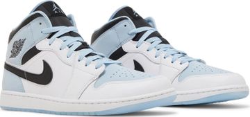 Foto do produto Tênis  Air Jordan 1 Mid SE White Ice Blue